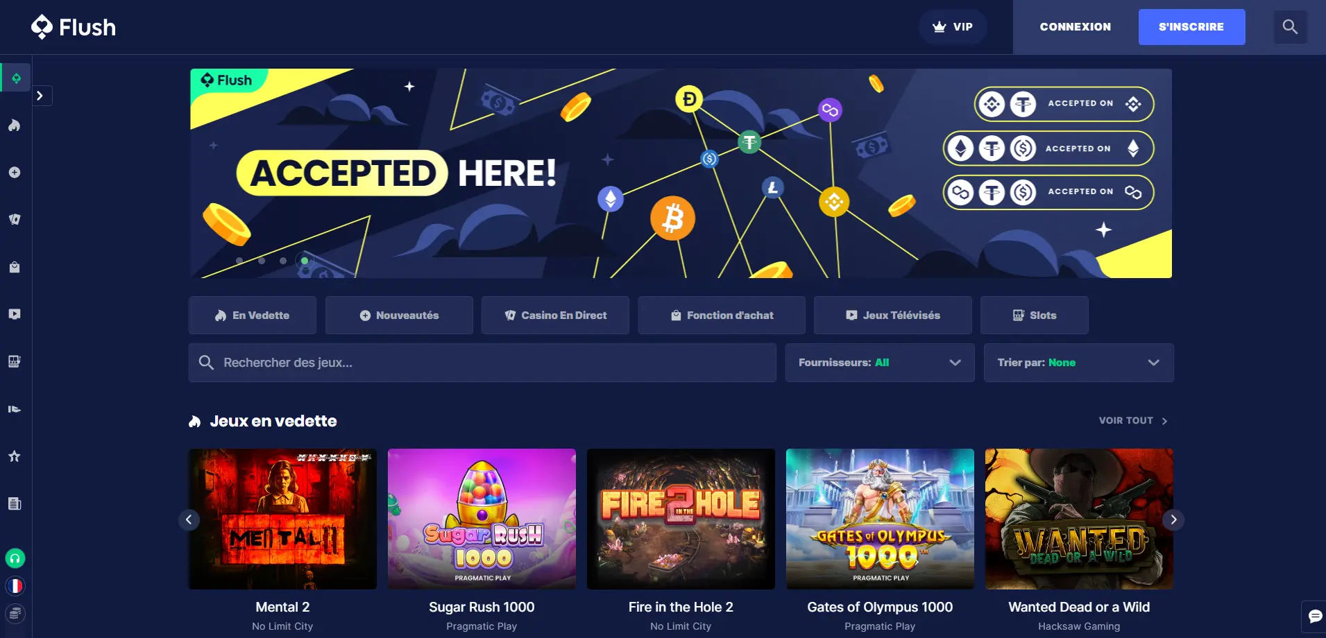 Top 10 des meilleurs casinos crypto et Flush Top 10 des meilleurs crypto casinos